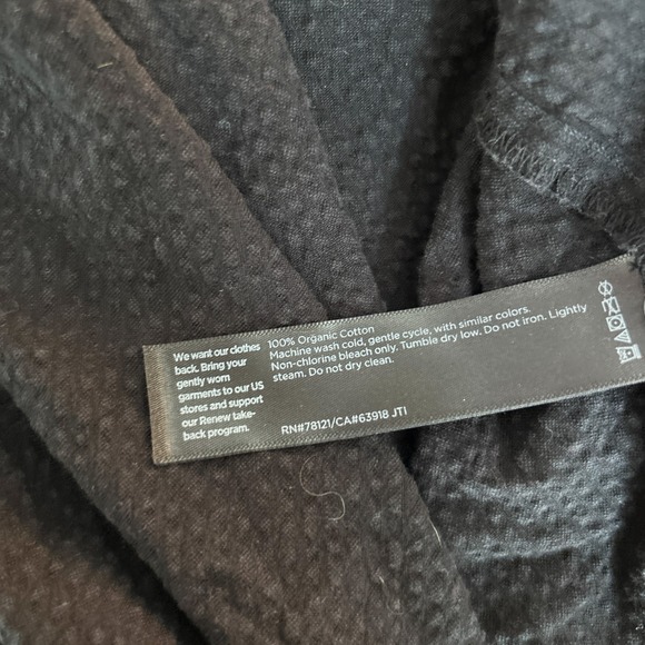 Eileen Fisher Women's Dress Large Sleeveless 100% Organic Cotton Midi Lantern - Picture 15 of 15